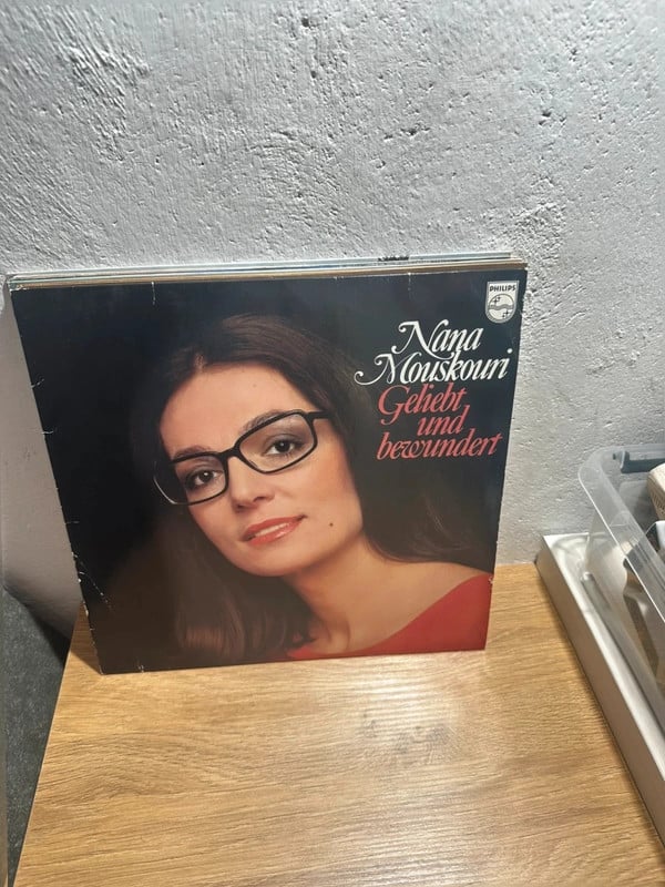 Nana Mouskouri Geliebt und bewundert Vinyl LP Philips Schallplatte Klassiker