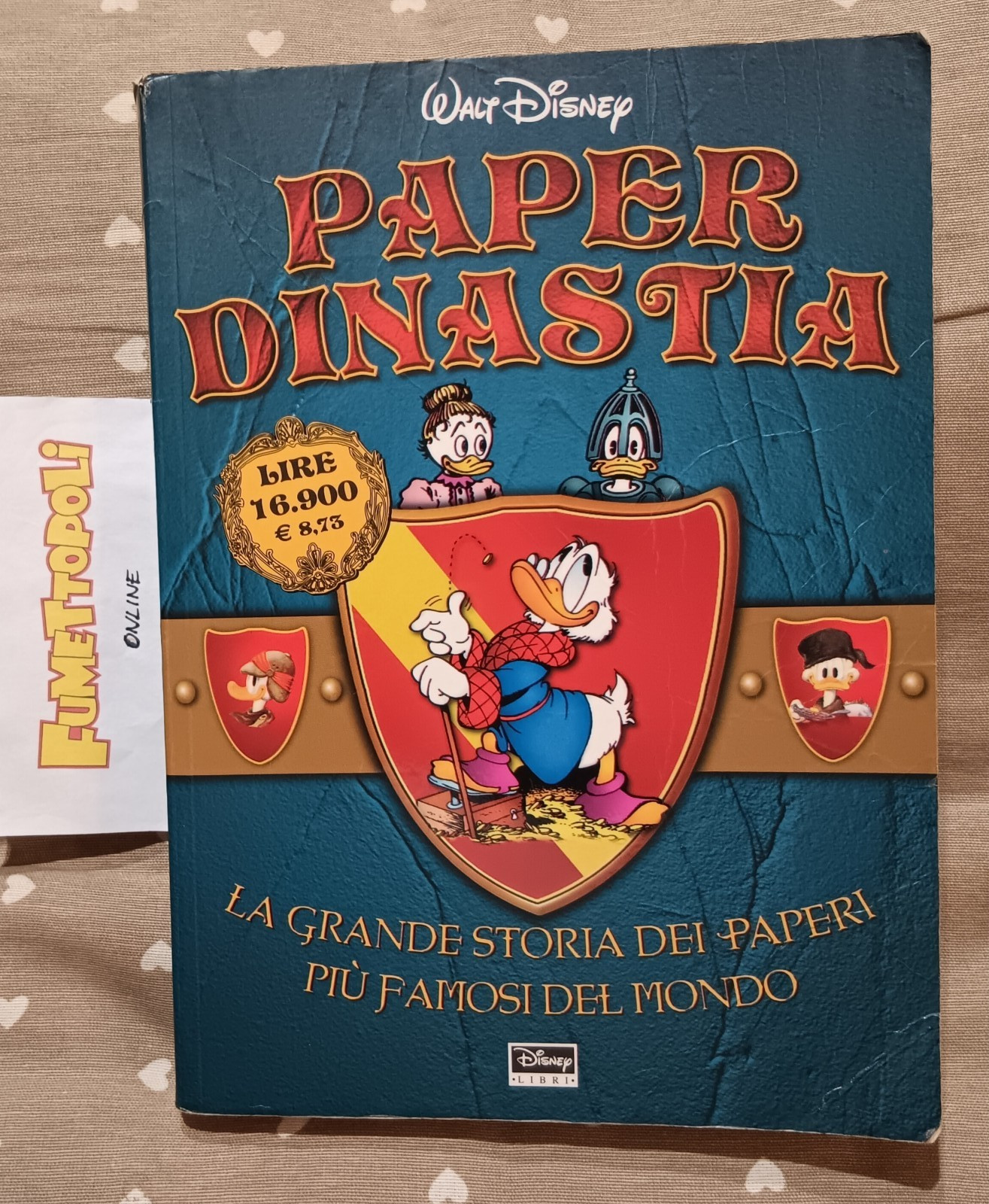 PAPERDINASTIA La saga di Zio Paperone di Don Rosa Disney libri 06/2000 ACCETTAB.