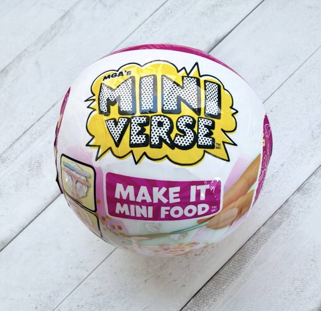 MGA Miniverse Make It Mini Food Diner Series 3 New Sealed Blind Mystery Ball