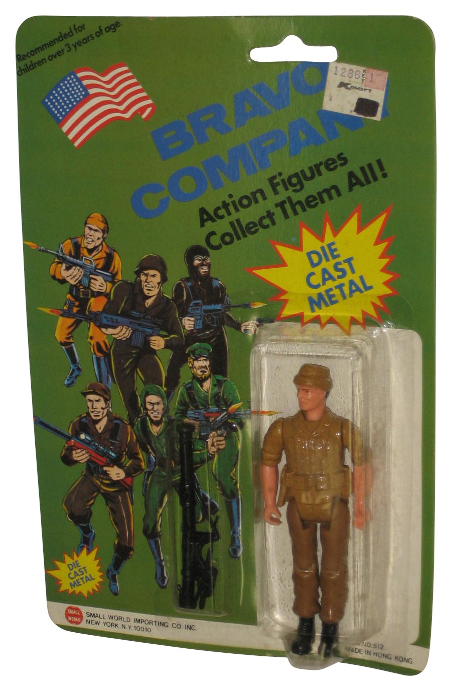 Modellino Bravo Company metallo pressofuso piccolo mondo esercito militare