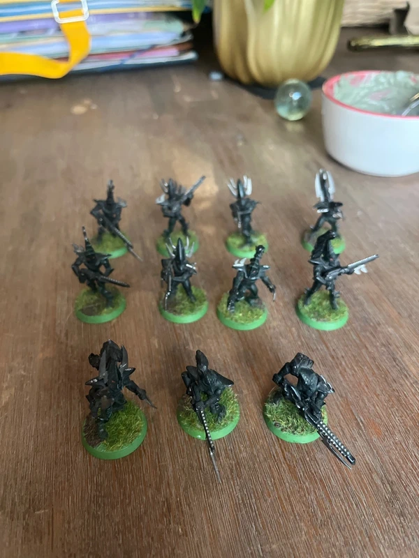 11 guerriers cabalistes eldars noirs