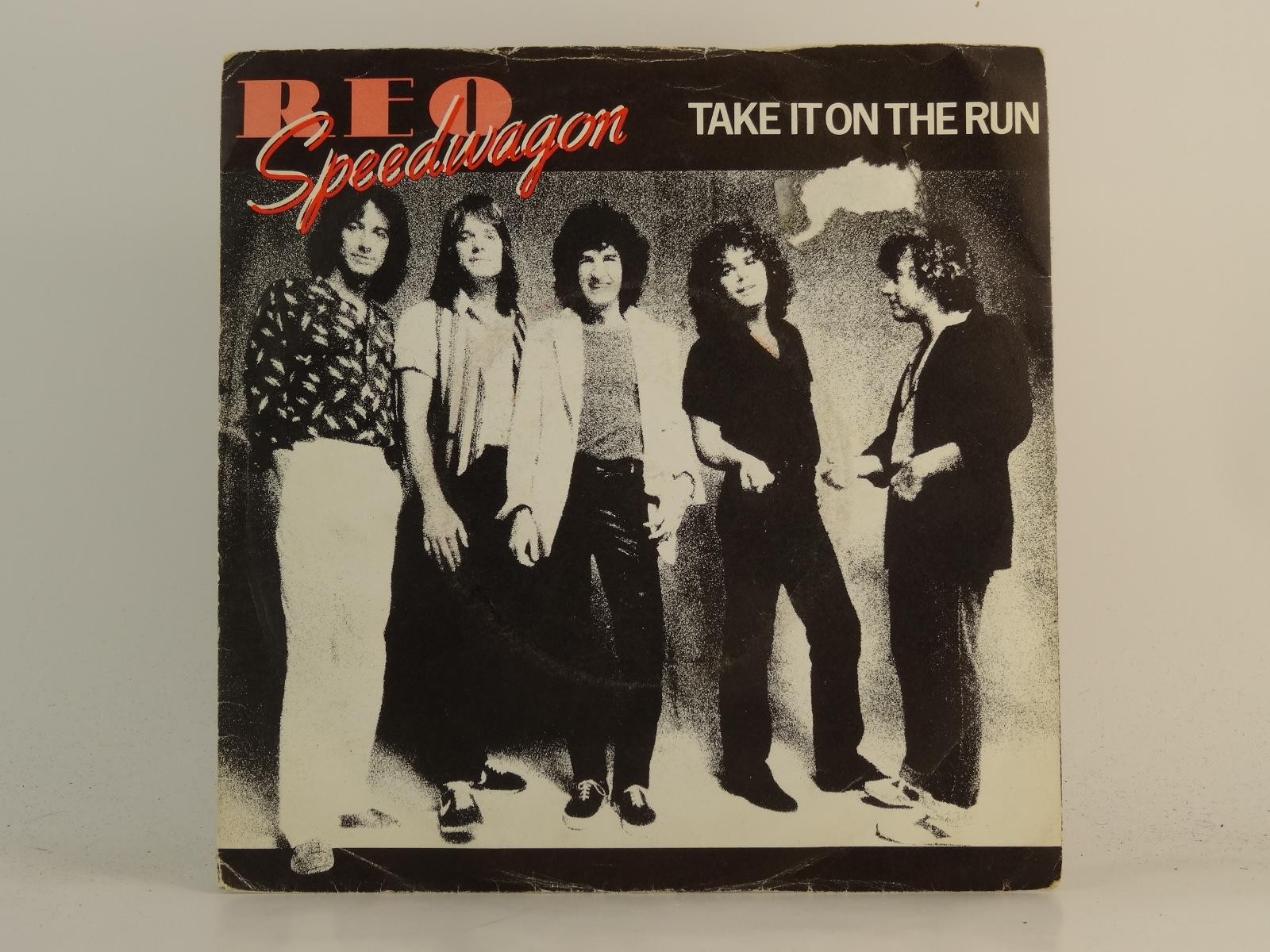REO SPEEDWAGON TAKE IT ON THE RUN (78) 2 Track 7" Single plus Picture Sleeve EPI