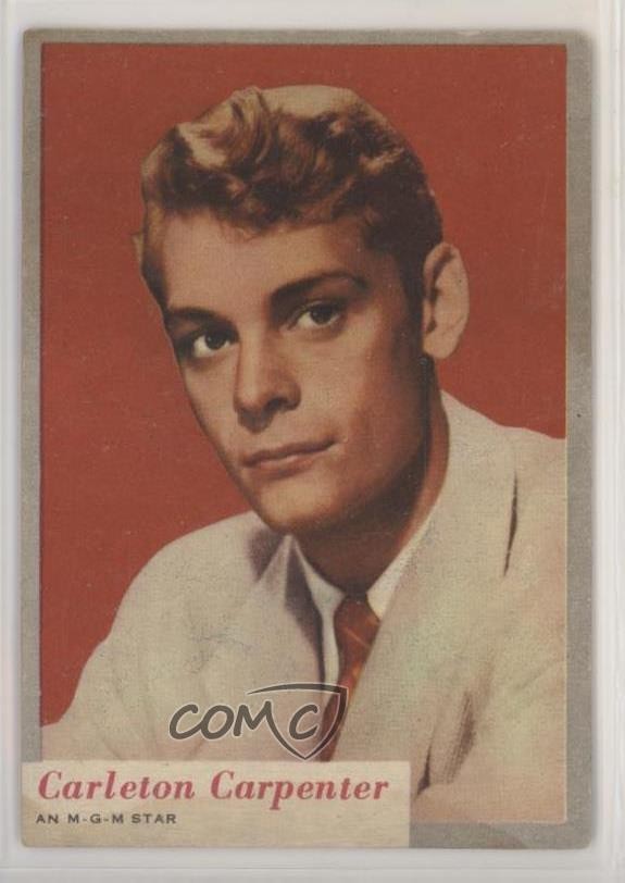 1953 Topps Who-Z-At Star? Carleton Carpenter #48 qp4