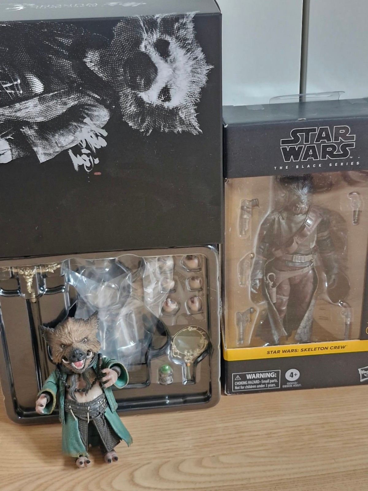inart Black Myth wukong 1/12 bajie, Star Wars Black Series Brutus