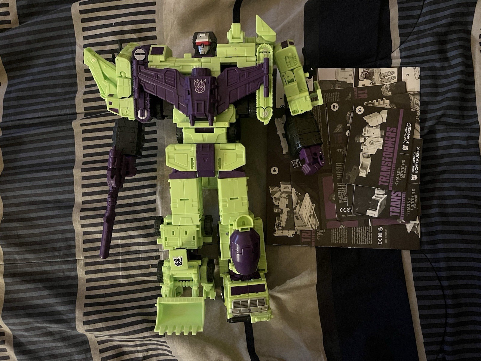 Transformers Studio Series Devastator Constructicons completo