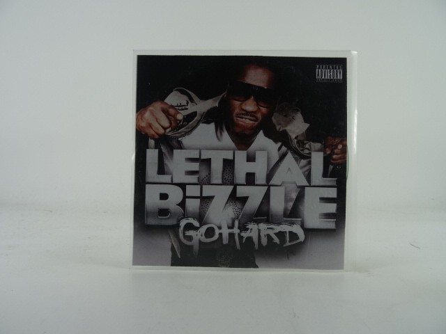 LETHAL BIZZLE GO HARD (474) 16 Track Promo CD Album including Picture Sleeve SEA