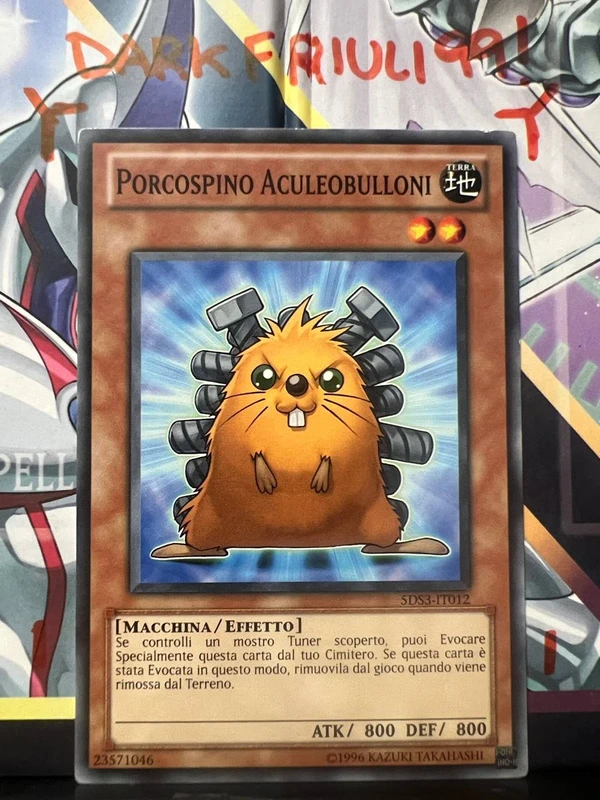 YuGiOh - Porcospino aculeobulloni 5DS3-IT012 comune