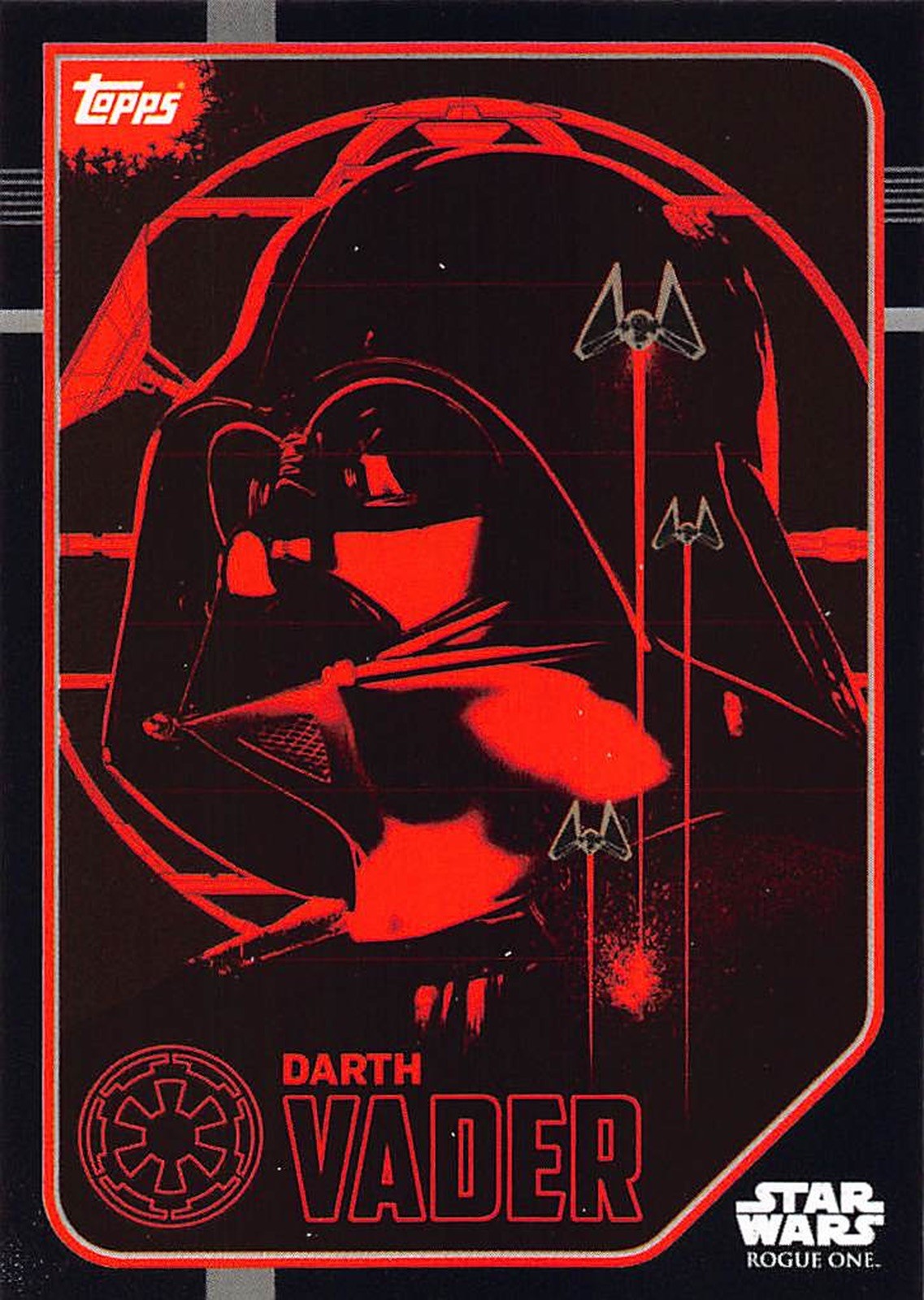 2016 Topps Star Wars: Rogue One UK Darth Vader #90
