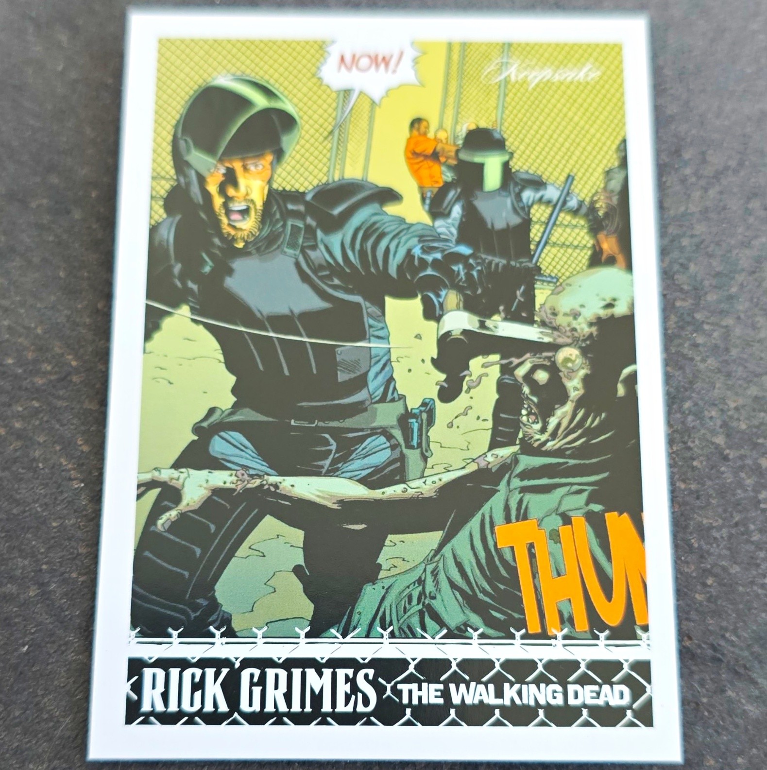 The Walking Dead Keepsake #4 Rick Grimes Base Set Trading Card 2026 Super