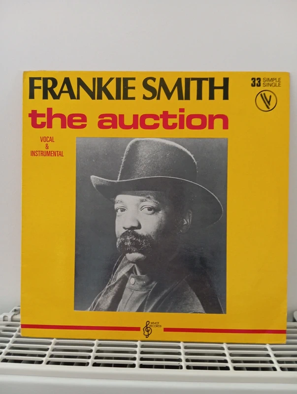 Vinyle 33 T Franckie Smith the auction vocal & instrumental