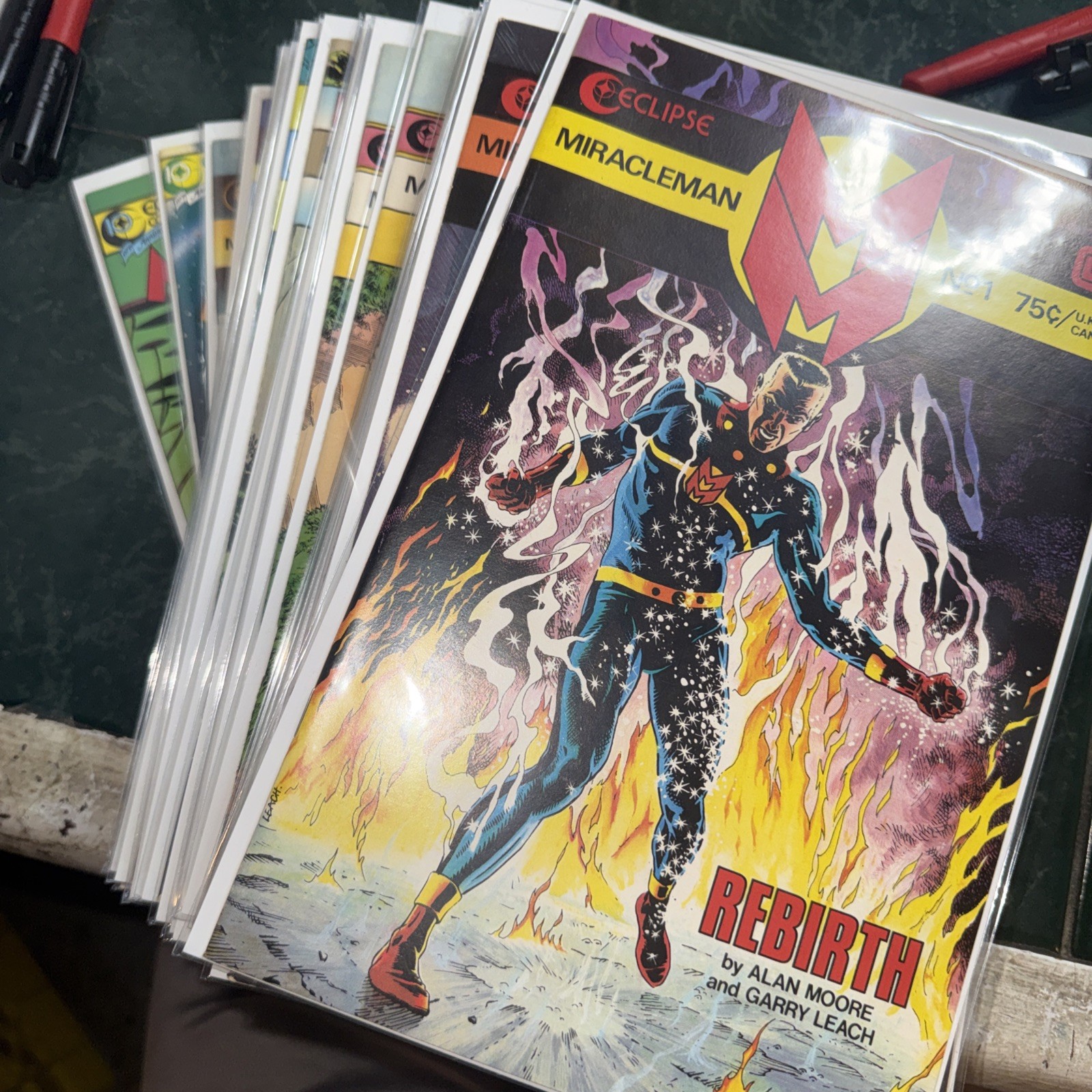 Miracleman #1-22, #24 Eclipse + Mini-Serie + Edizione 3D Alan Moore Gaiman (n.23)