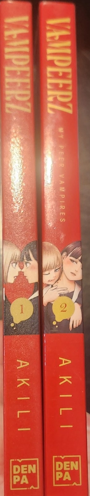 Vampeerz yuri manga inglese volumi 1 e 2