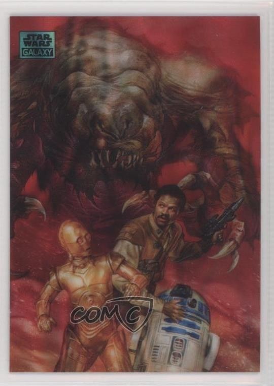 2024 Chrome Star Wars Galaxy Aqua Lava Refractor /175 Rancor C-3PO R2-D2 14md