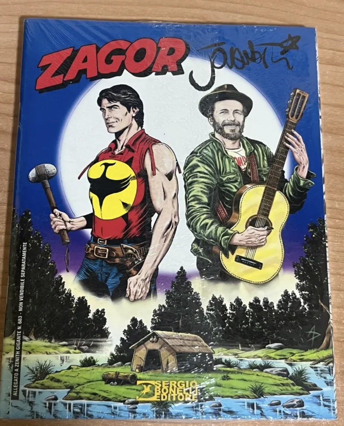 Zagor & Jovanotti  La banda degli spietati firmato 2018 Nuovo