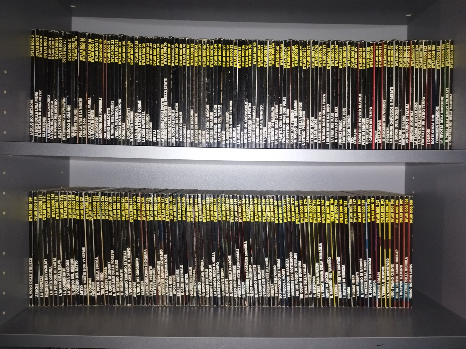 DYLAN DOG SEQUENZA COMPLETA DA 2 A 199 BONELLI EDITORE DAL N 43 ORIGINALI