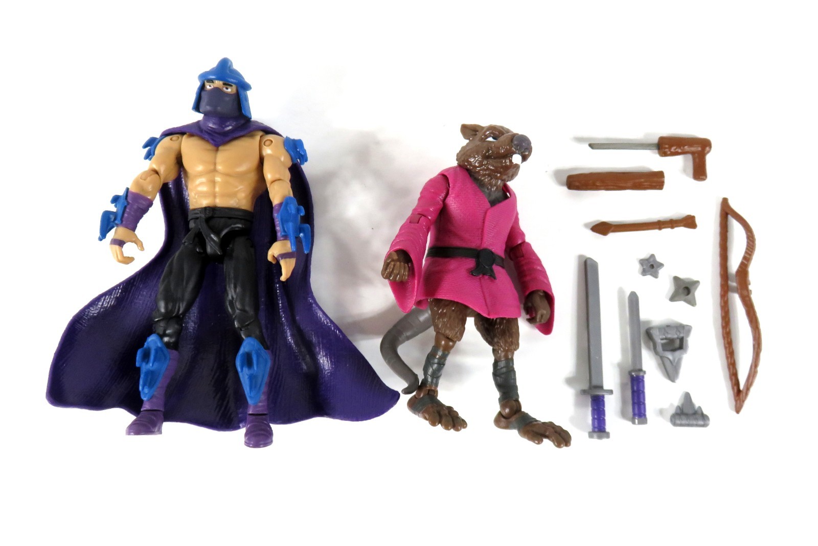 Shredder & Splinter Teenage Mutant Ninja Turtles 1988 personaggi TMNT rimasterizzati