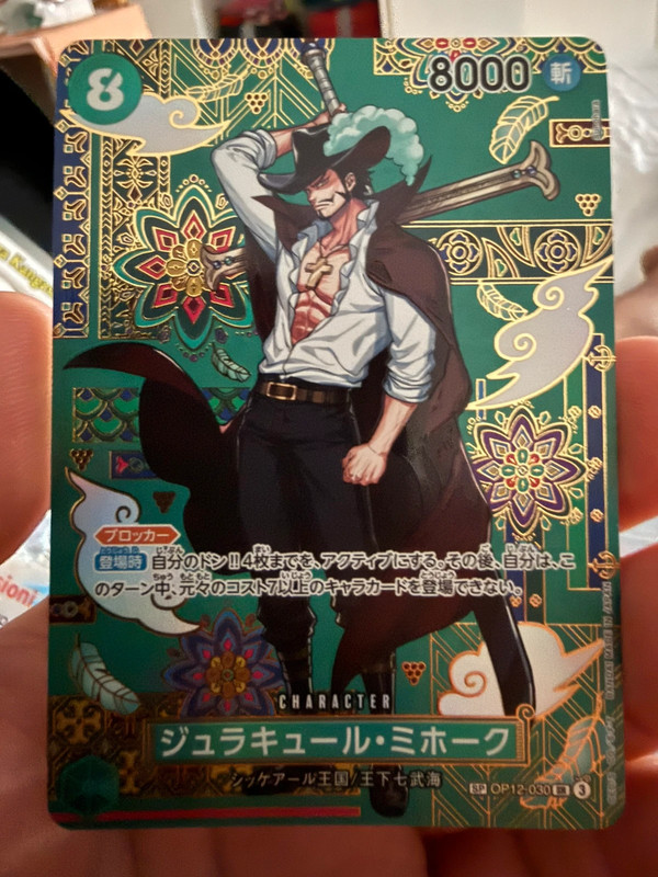 Mihawk mosaico card game