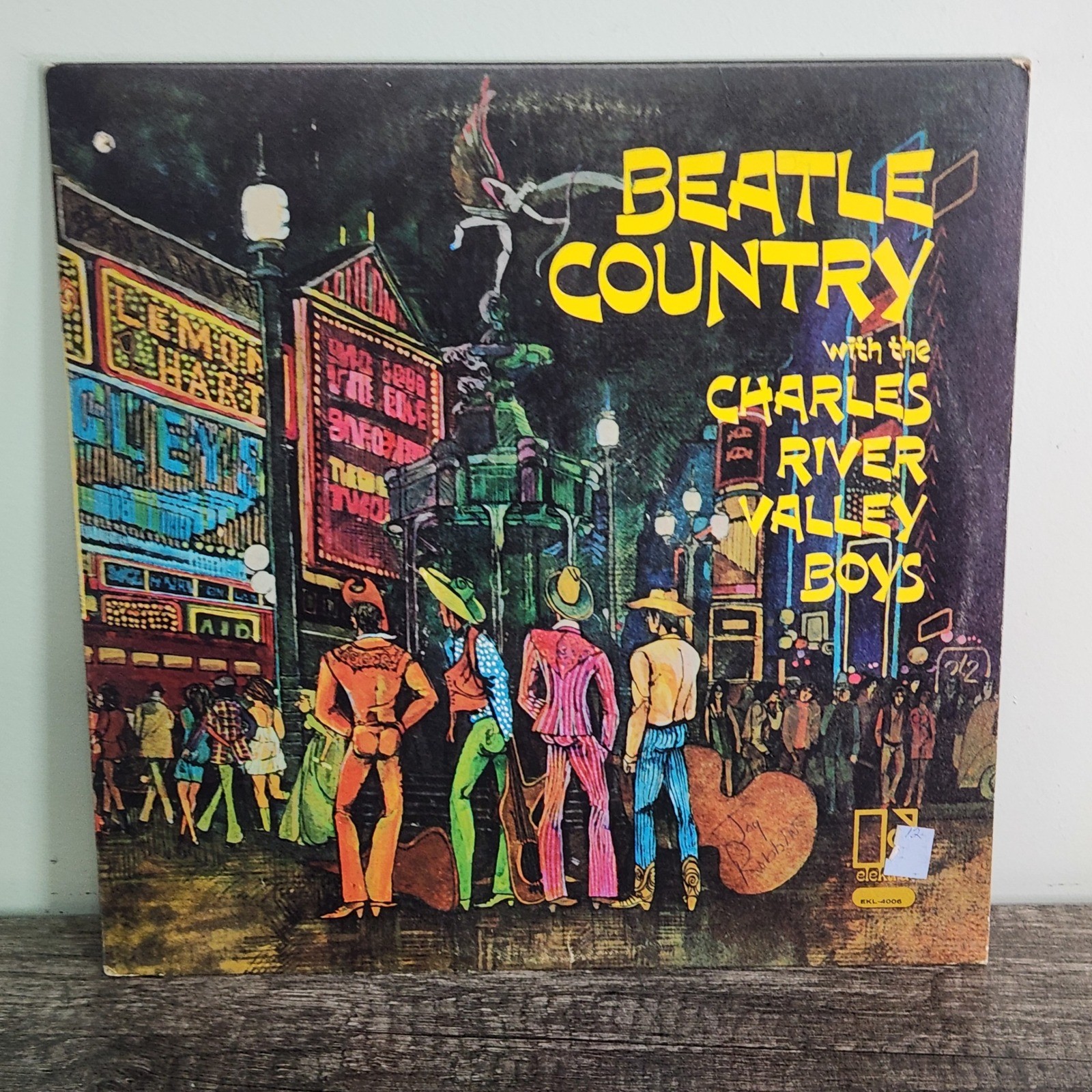 Beatle Country Vinyl Record LP Elektra EKL 4006 Mono Charles River Valley Boys