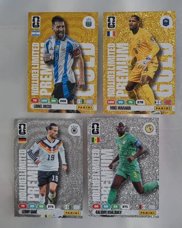Messi premium gold