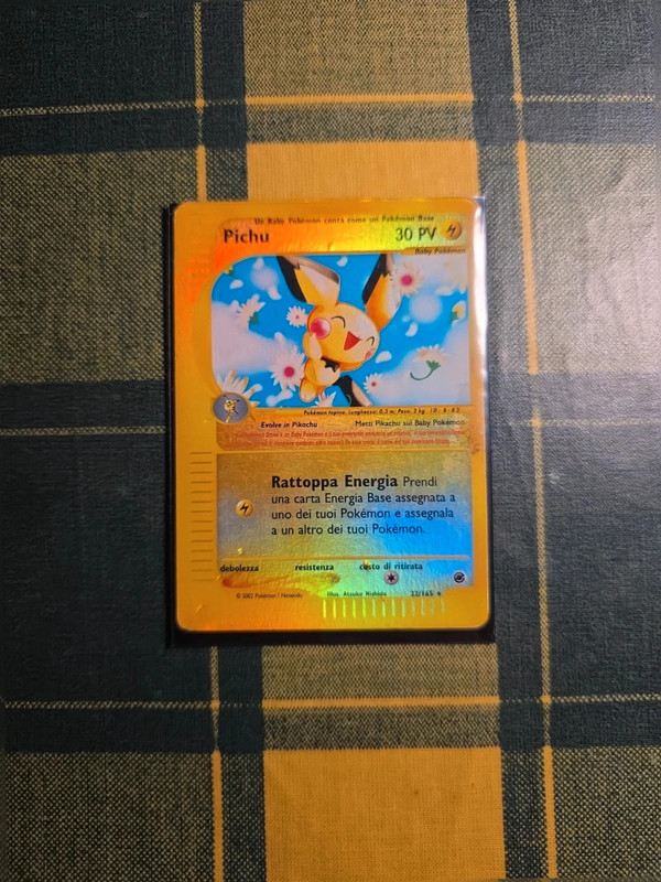 pichu 22/165 Neo destiny - vintage rarity