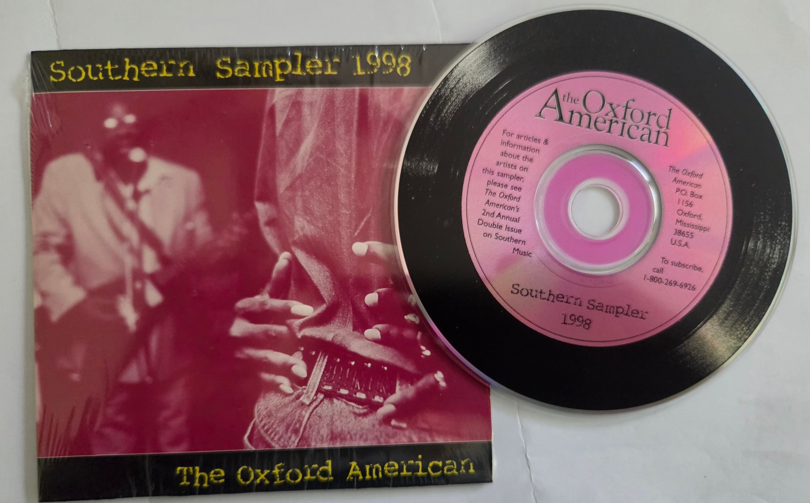 Various - The Oxford American Southern Sampler 1998 US promo CD