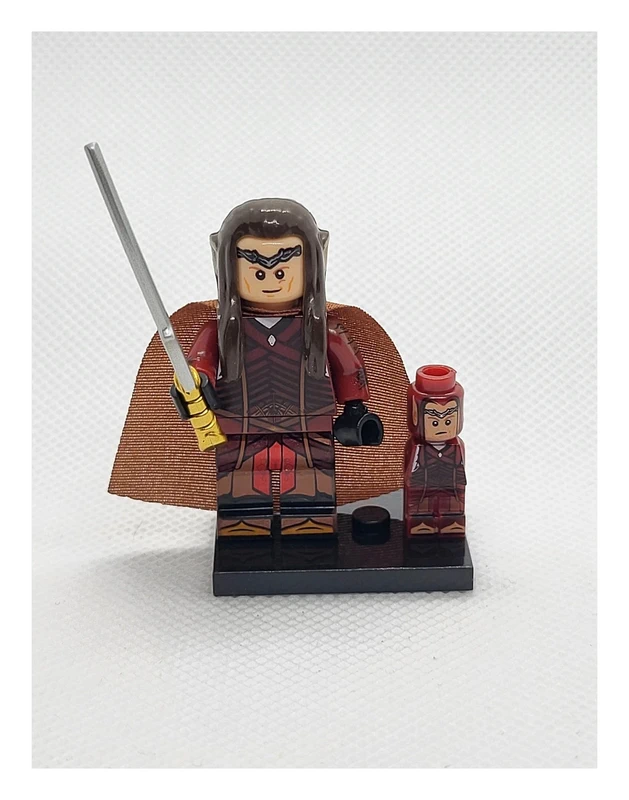 Figurine type Lego - Le Seigneur des anneaux - Elrond (Lego-style Figure - LOTR - Elrond)