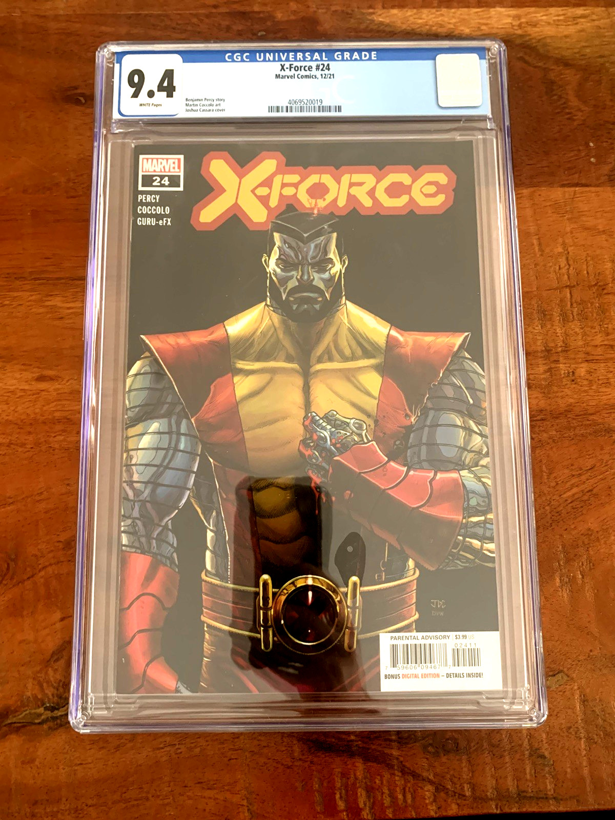 X-Force 24 Joshua Cassara cover CGC 9.4 NM