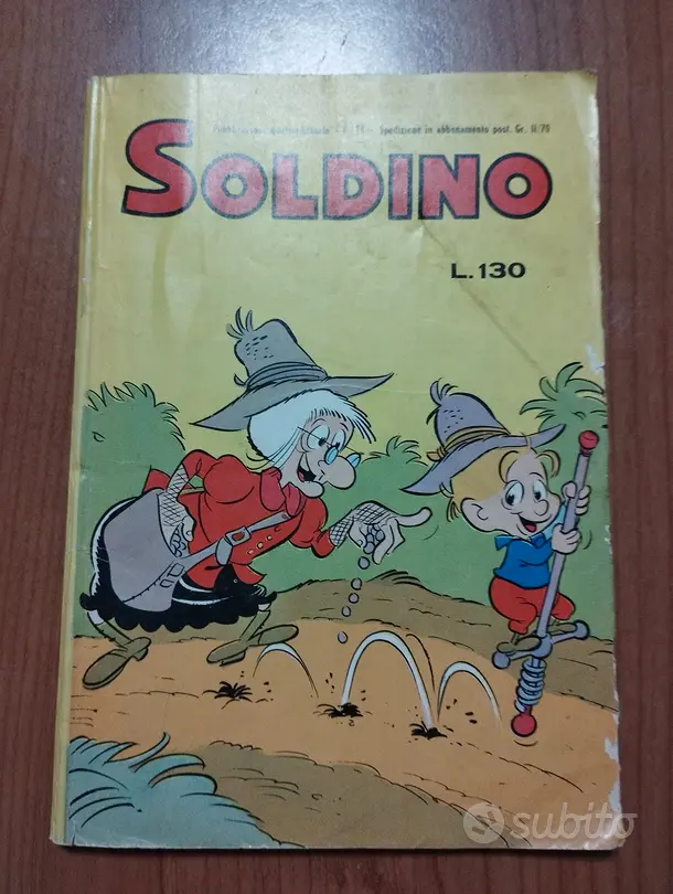 fumetto vintage Soldino n.16 Edizioni Bianconi 