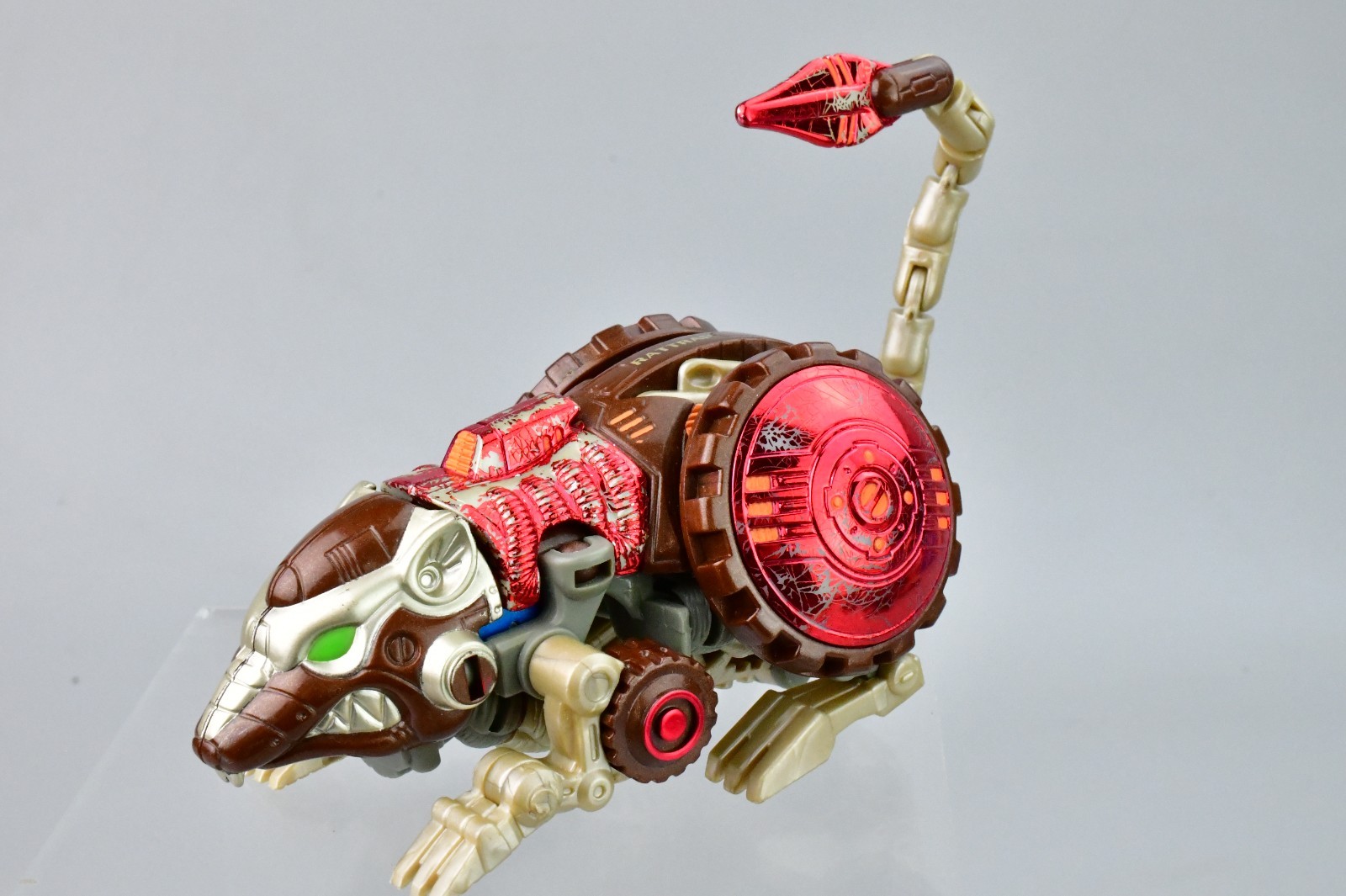Transformers Beast Wars Rattrap Complete Transmetals Vintage 1997