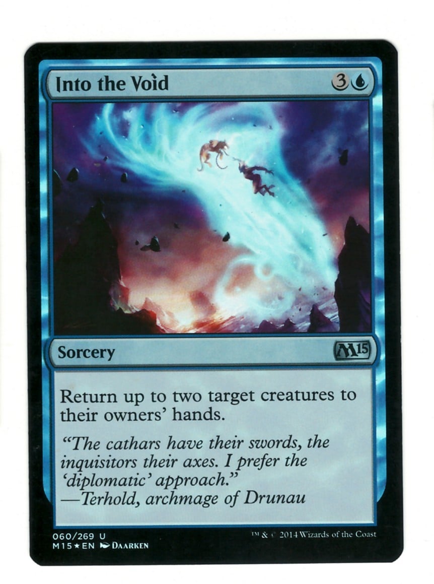 MTG Into the Void 60 Uncommon Magic 2015 (M15) Magic The Gathering Foil