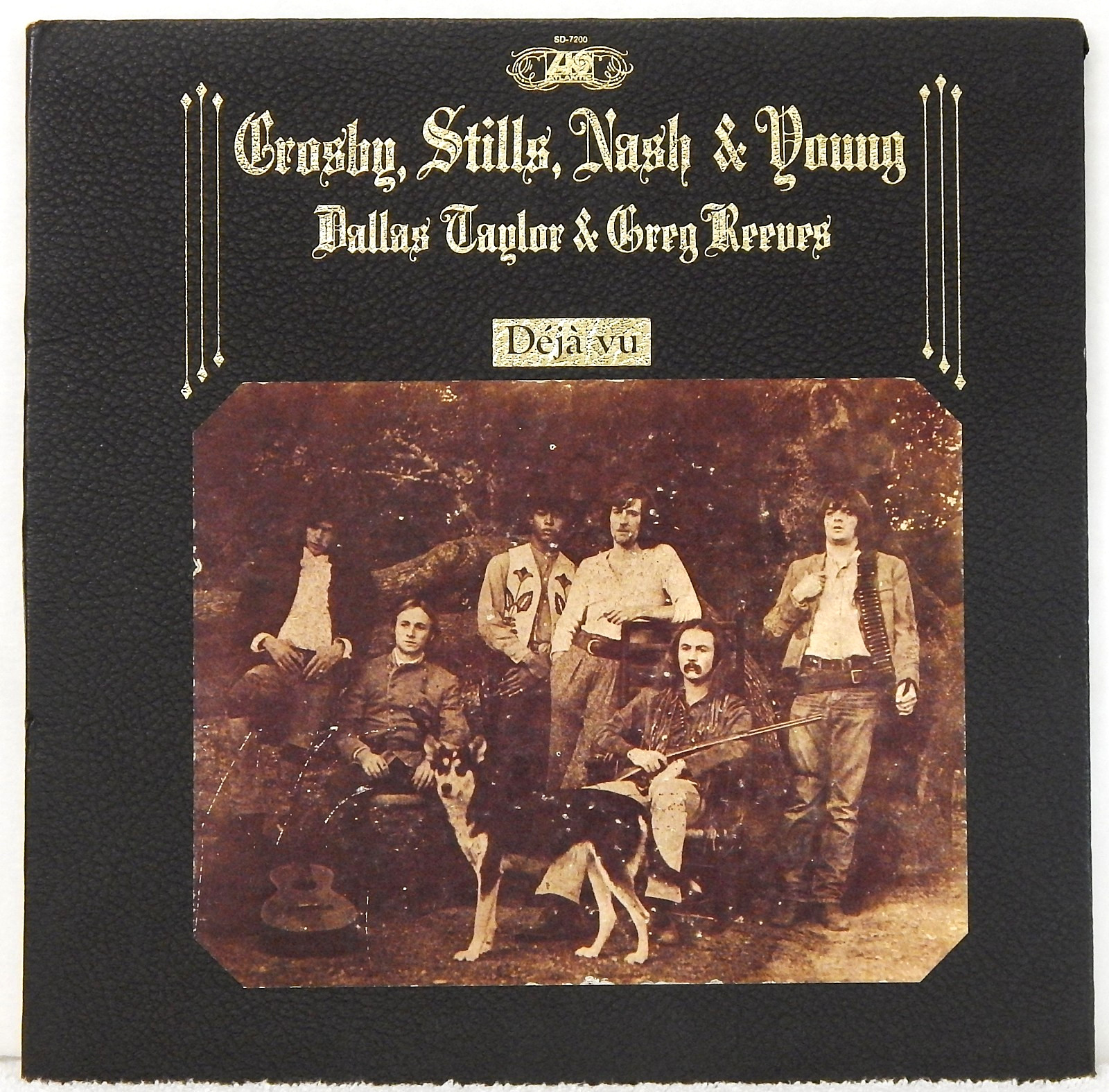 Crosby, Stills, Nash & Young – Déjà Vu -  1970 Atlantic SD 7200 Folk Rock LP
