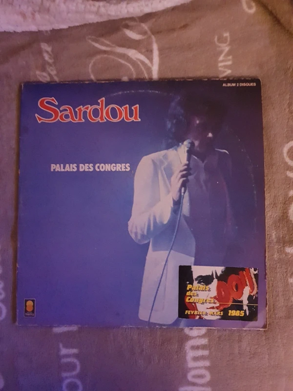 Vinyle : Sardou au Palais des congrès