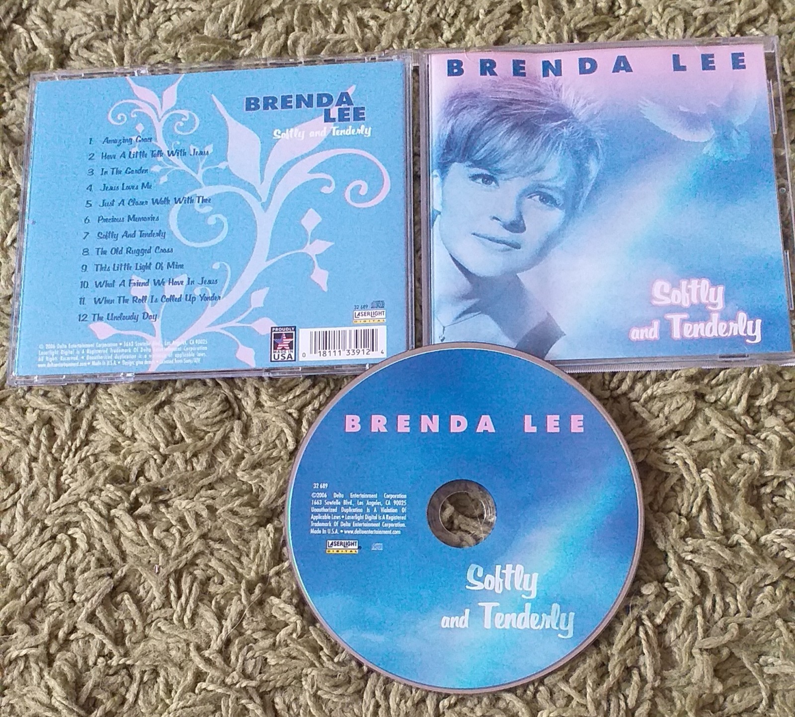 BRENDA LEE - softly and tenderly.. CD album 2006