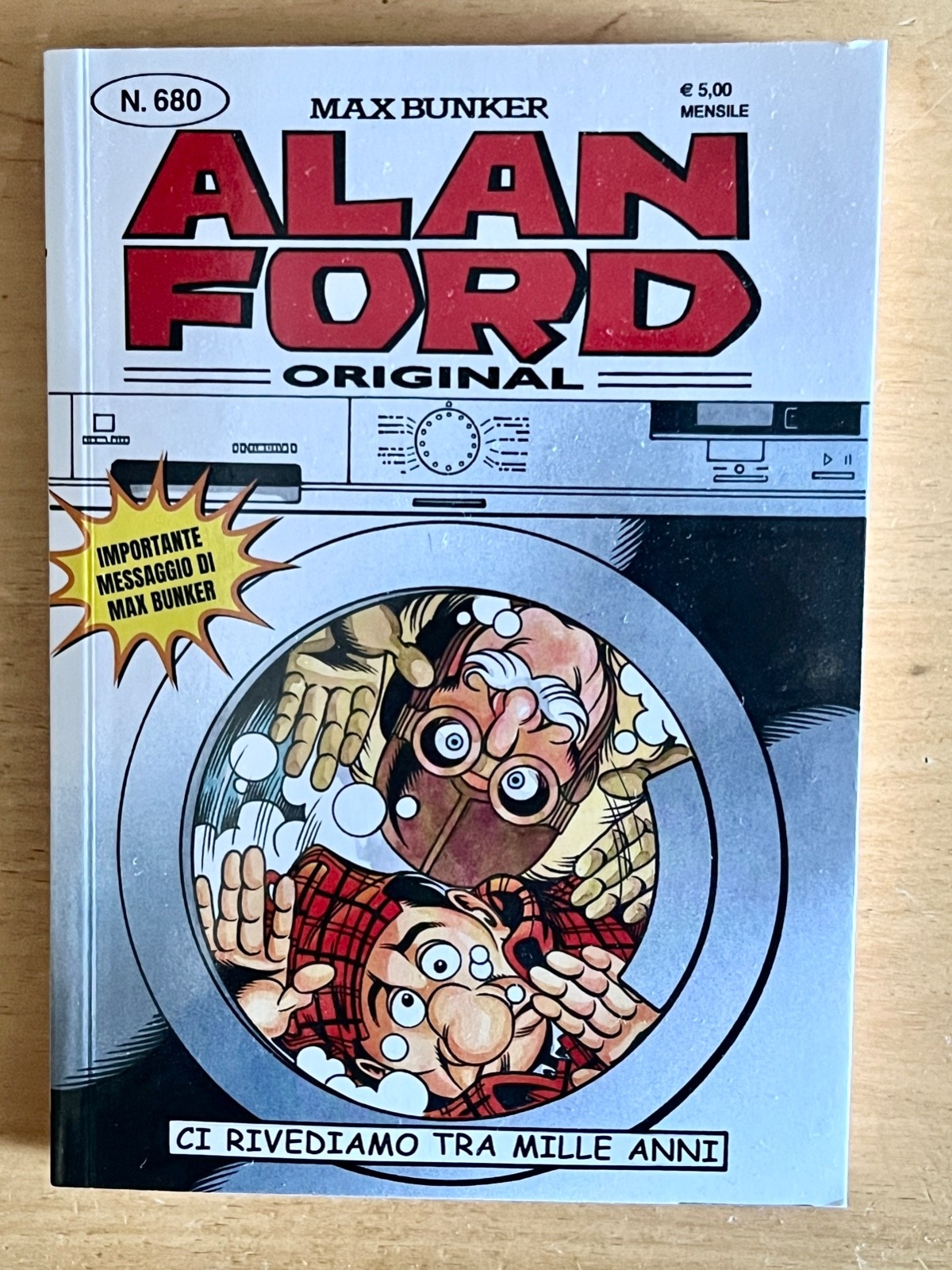 Alan Ford original 680 ultima di Max Bunker