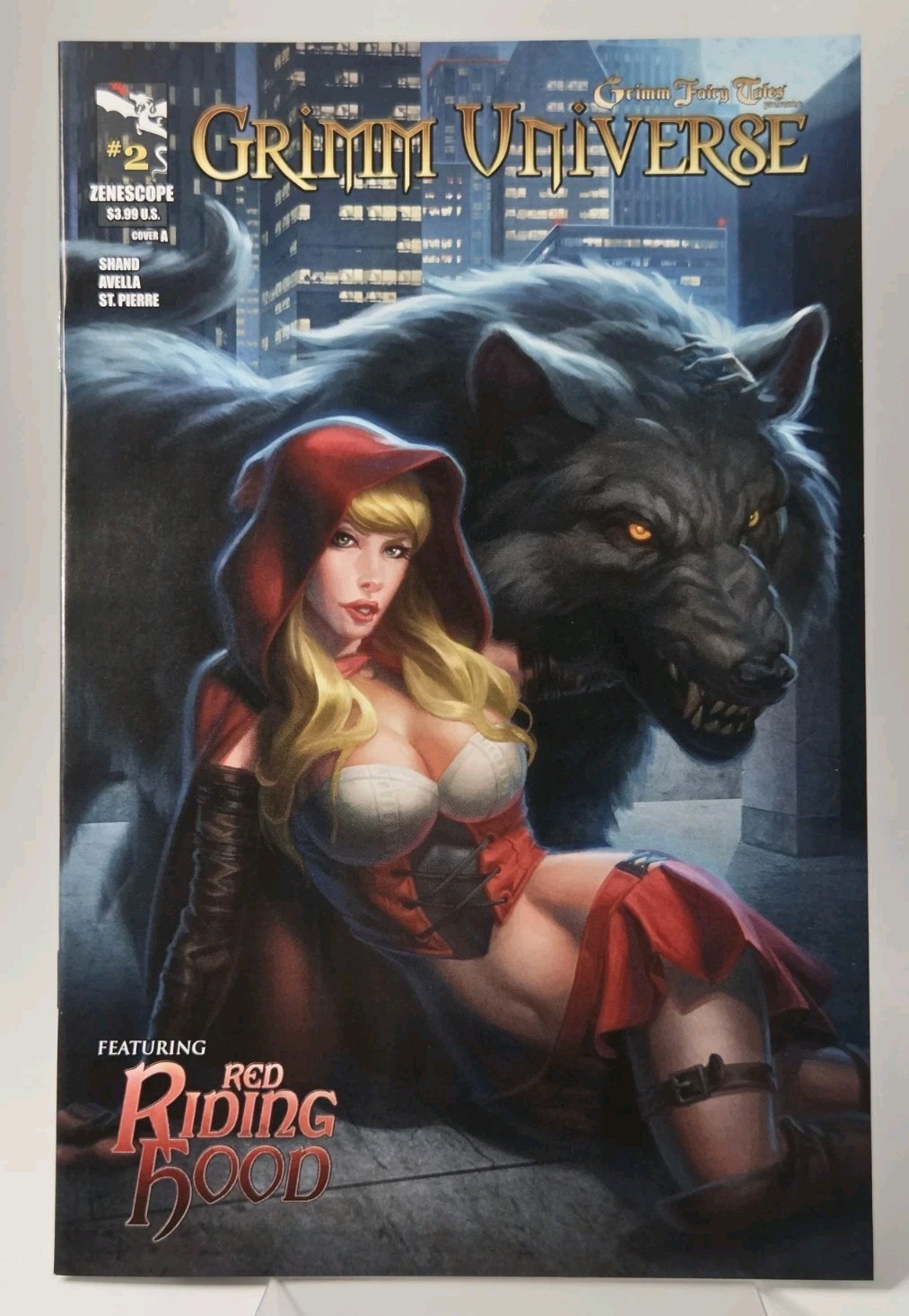 Grimm Universe●#2 Copertina A●Cappuccetto Rosso Lupo Mannaro●Zenospe Comics 2012 