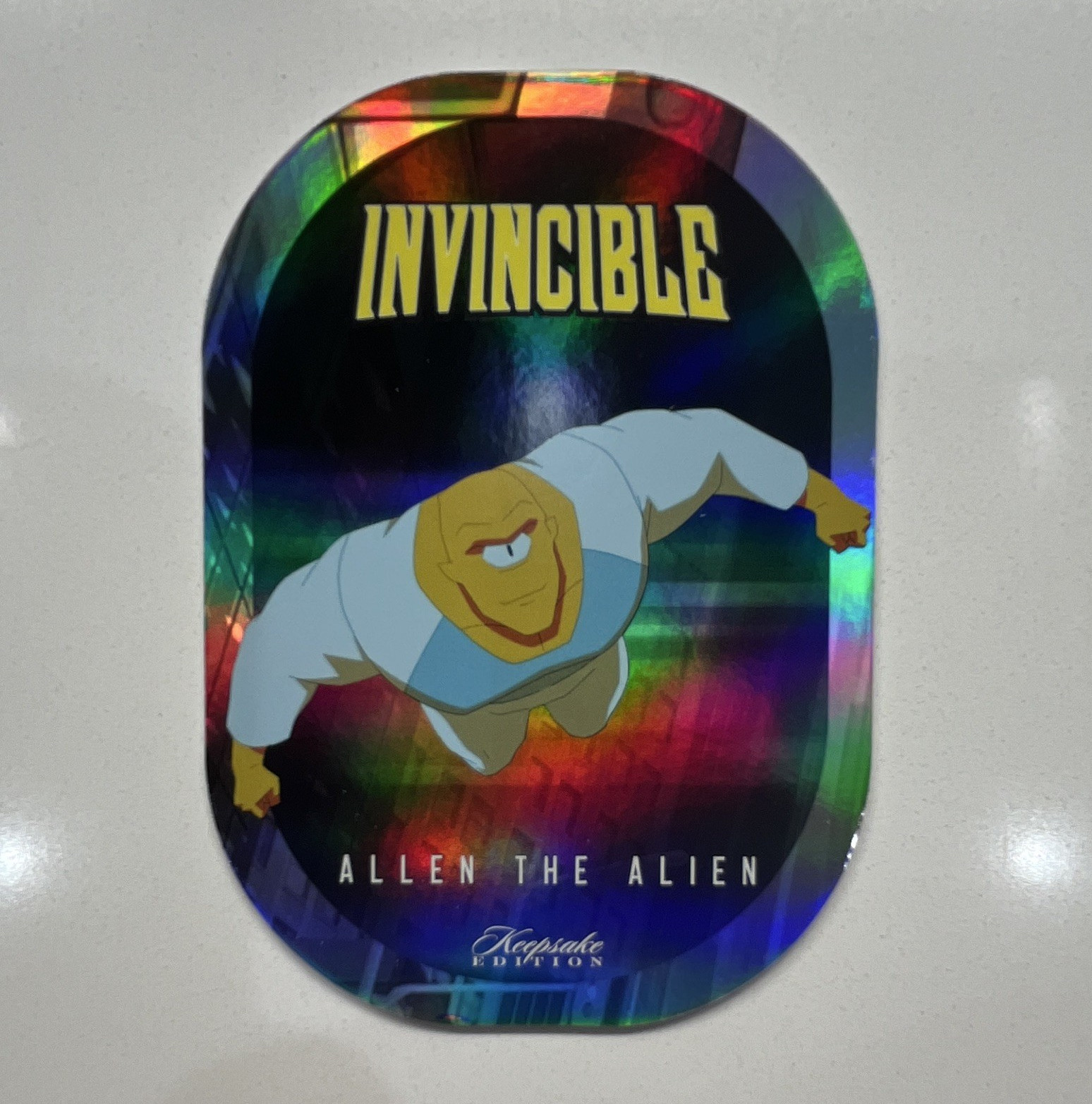 Invincible 2025 Keepsake Edition #159 Allen l'alieno fustellato olografico