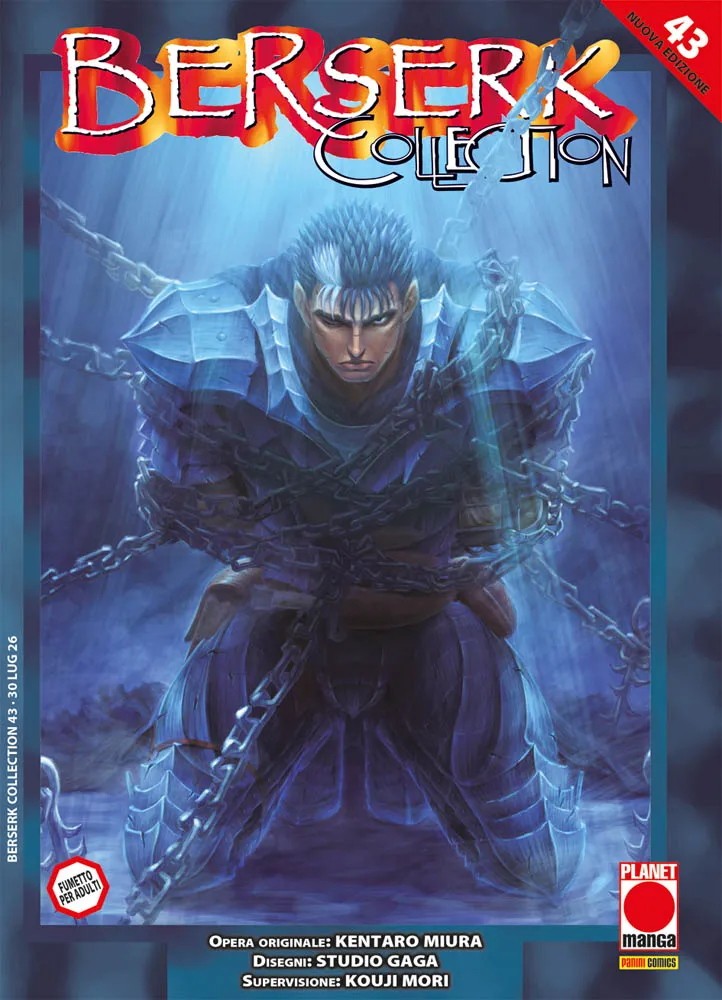 Studio Gaga - Kentaro Miura - Kouji Mori BERSERK COLLECTION n. 43 Panini