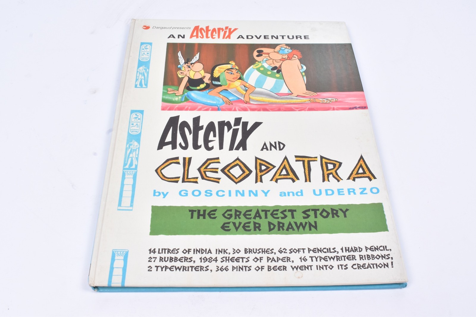 Asterix e Cleopatra - Brockhampton Press 1974 - copertina rigida inglese - fumetto