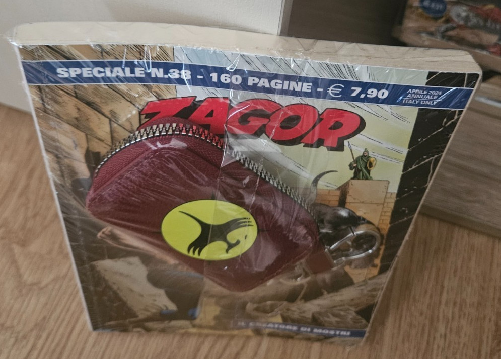 ZAGOR SPECIALE N 38 CON ALLEGATO FIERA BOLOGNA PORTACHIAVI