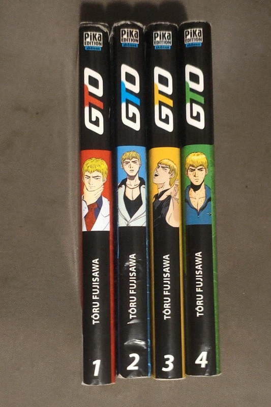 Gto tome 1 a 4