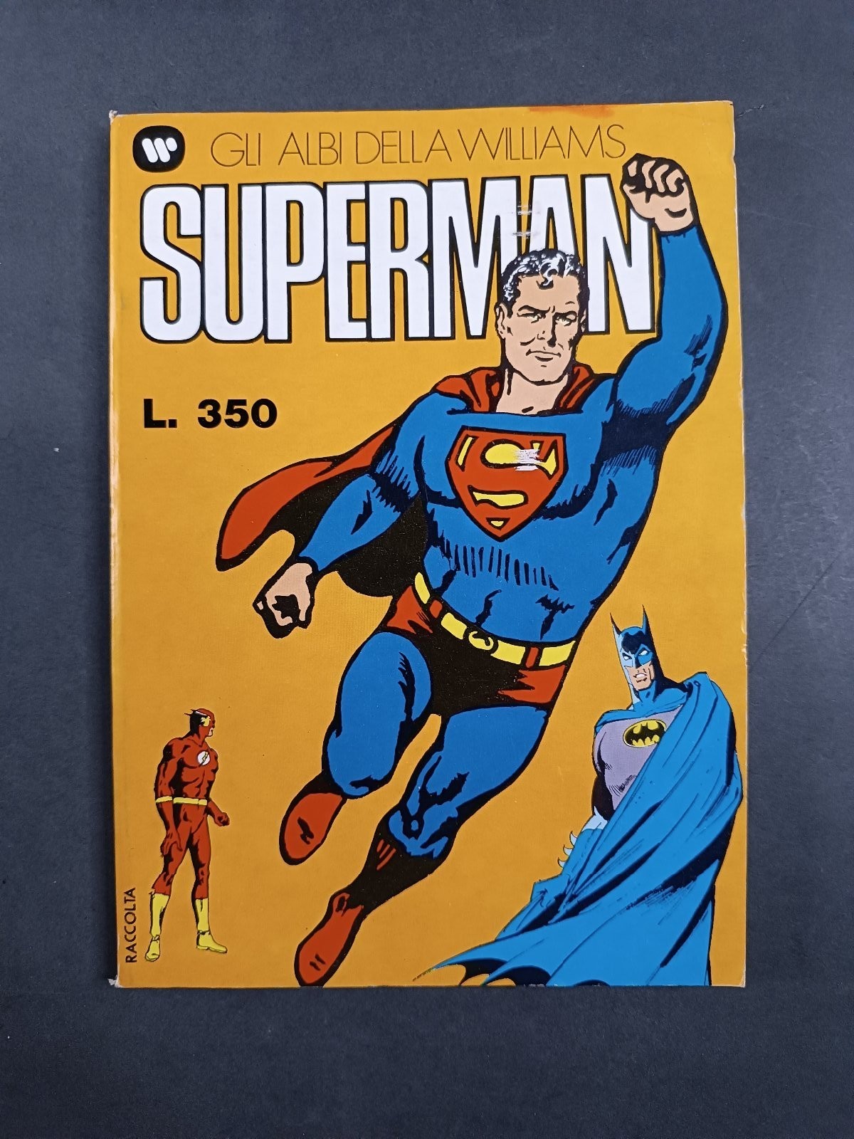 Fumetto Raccolta Gli Albi della Williams Superman L.350 n 13 di resa