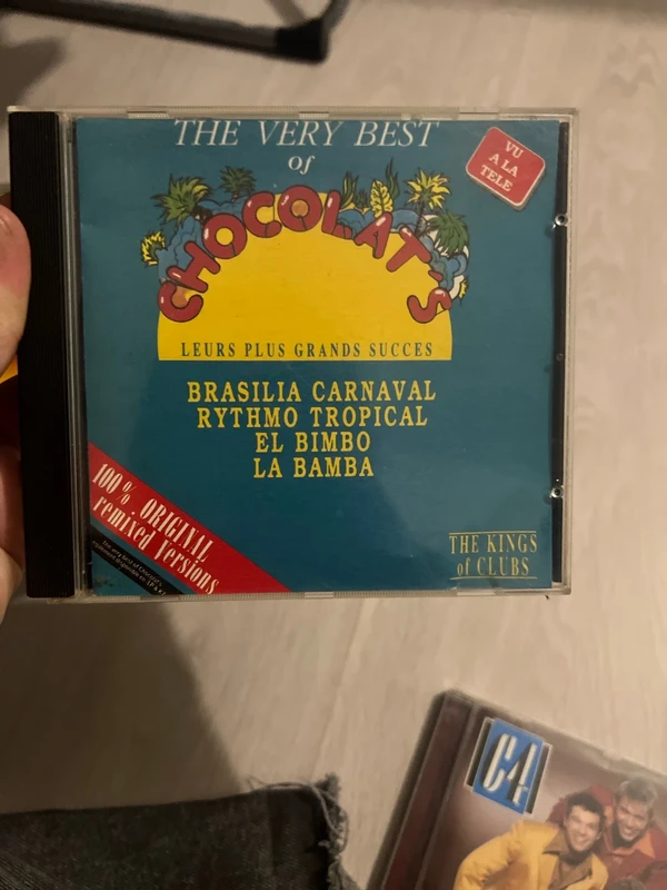 Album cd the very best of chocolat's