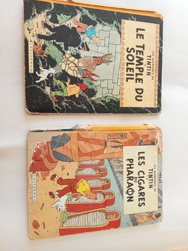 BD Tintin anciennes 1955