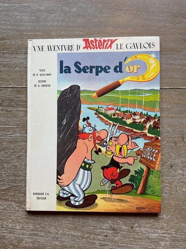 📚 Astérix – La Serpe d’Or – Édition originale 1963