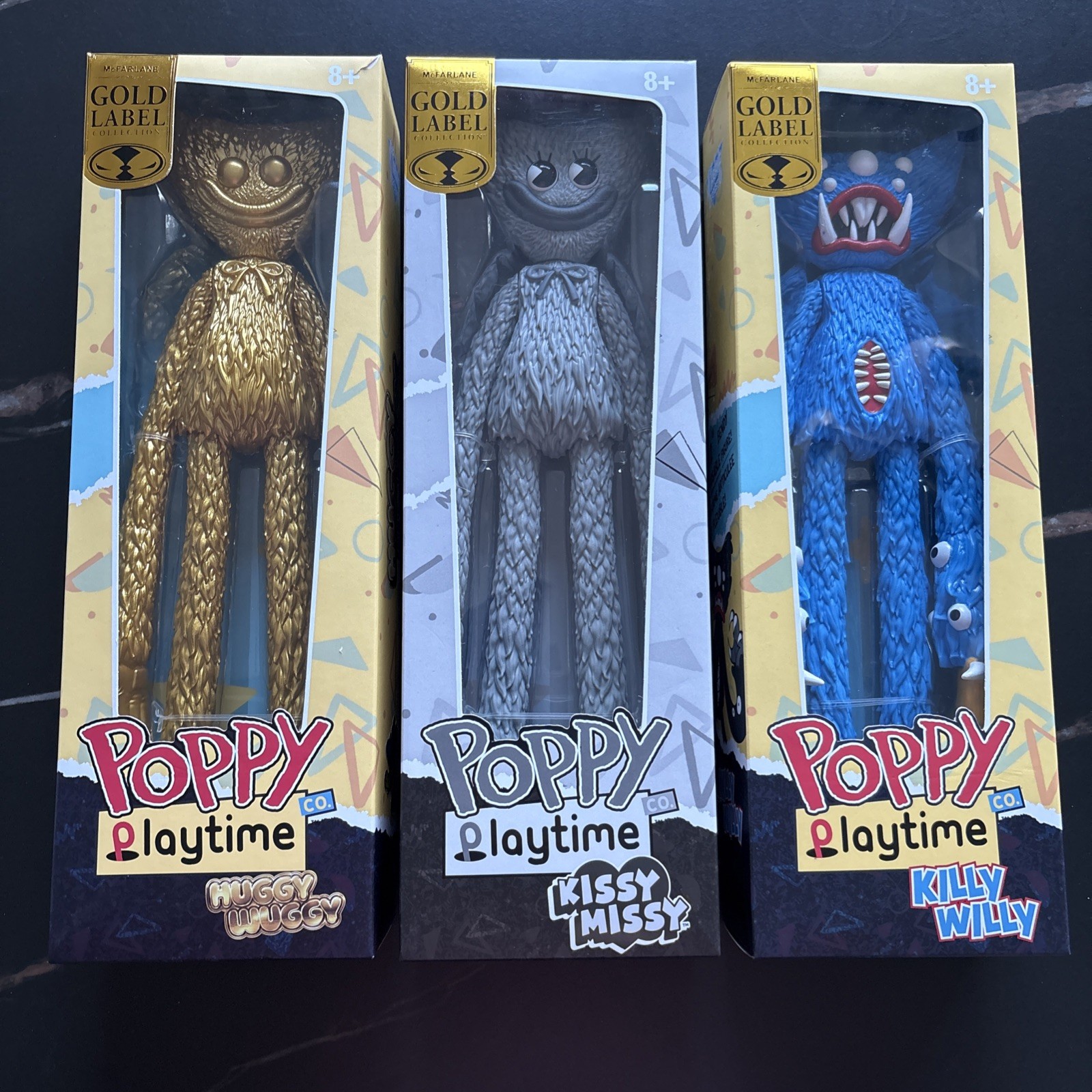 McFarlane Toys Poppy Playtime GOLD LABEL 12" Figure SET of 3