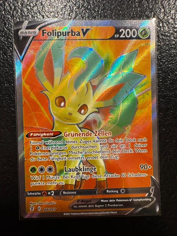 Pokemonkarte Folipurba V