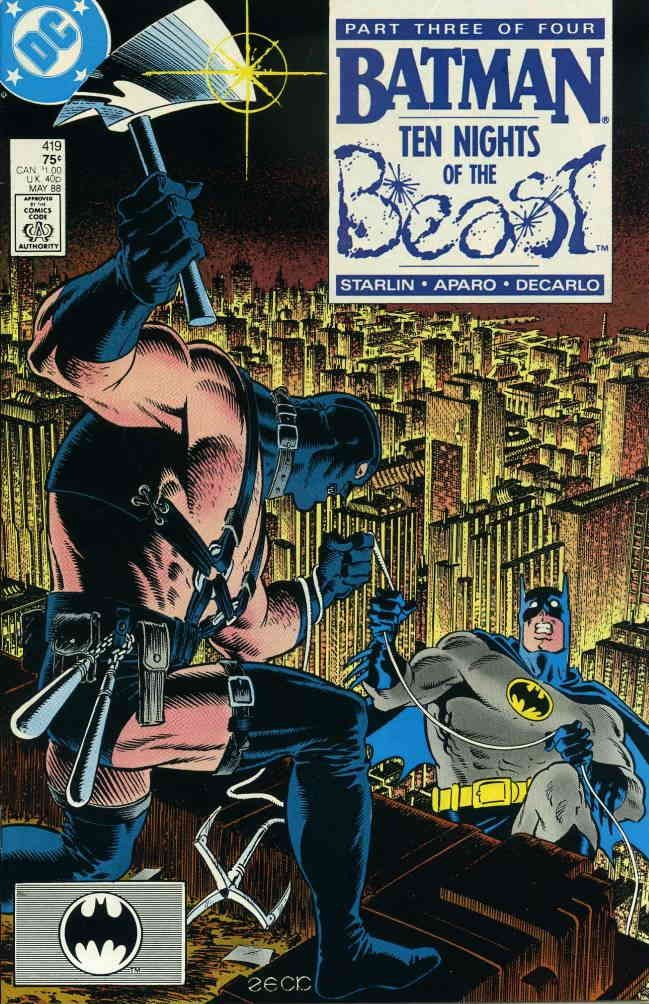 Batman #419 FN; DC | Ten Nights of the Beast - w/Bag+Board