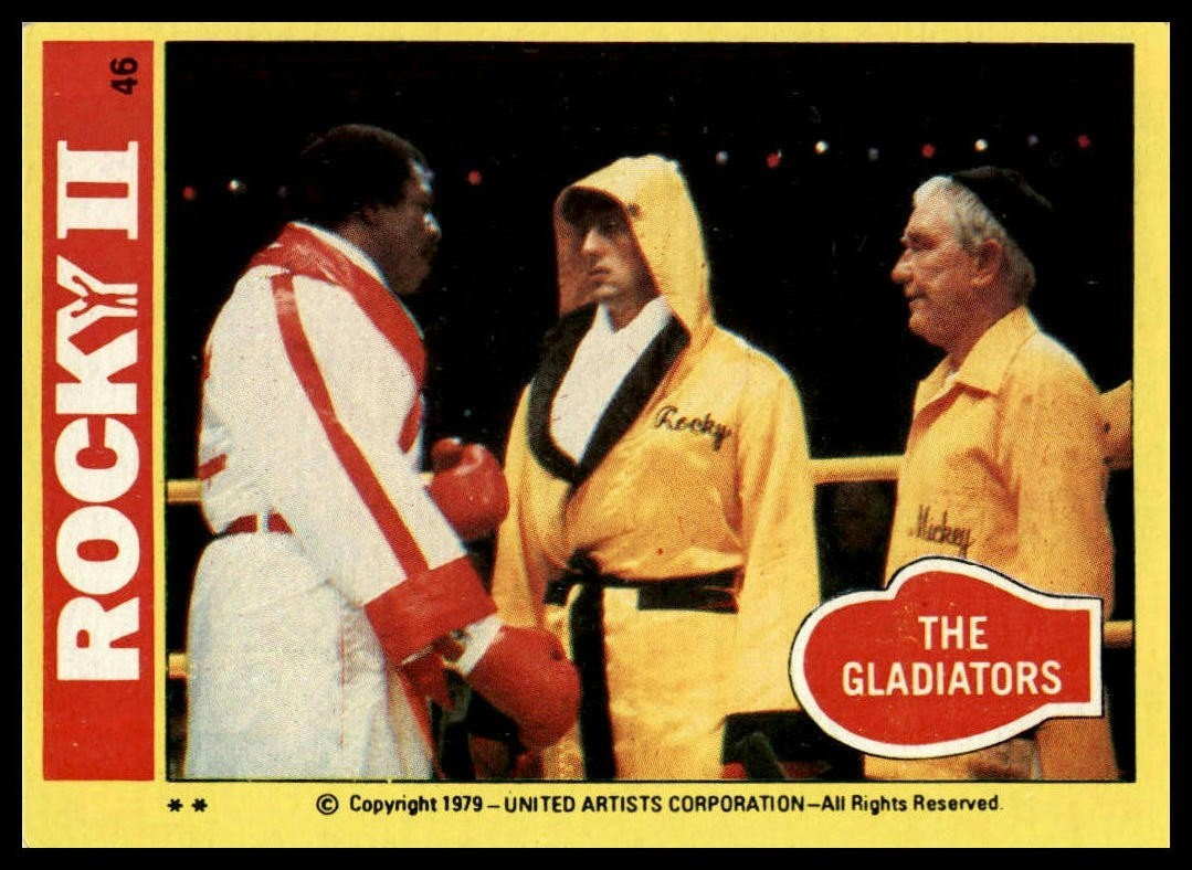 The Gladiators - 1979 Topps Rocky II #46