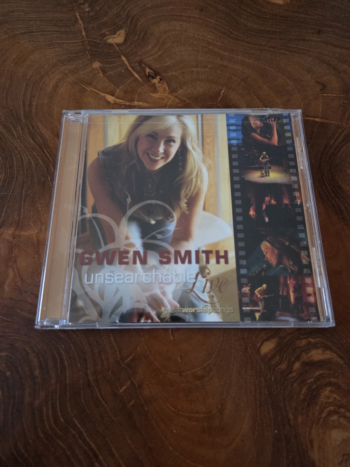 Gwen Smith Unsearchable Live CD 2008 Worship Christian Music GreatWorshipSongs