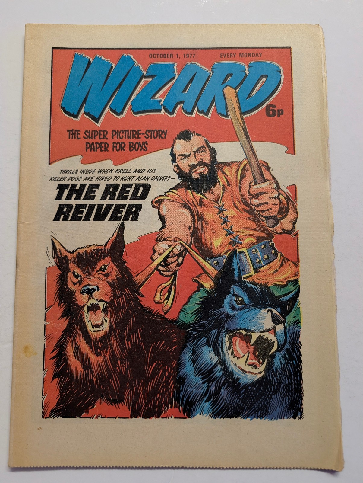 The Wizard Comic, October 1st 1977.